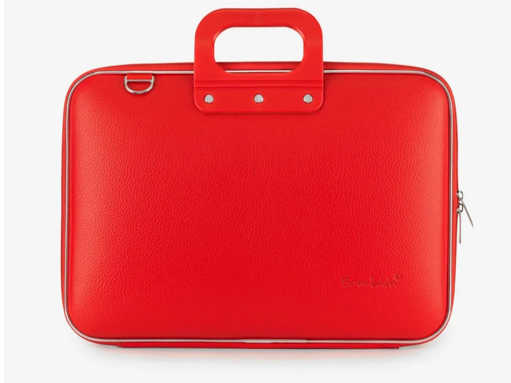 Bombata Torba BOMBATA Classic Vinil 15" red/Crvena Slika 1